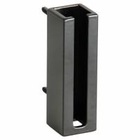 RETRACTA-BELT Wall Mount Receiver: Black, 3 1/2 in Overall Ht, Wall-Mount (MPN HDRE). Key specifications — attr193628: RETRACTA-BELT; attr981604: Retracta-Belt® 50 ft Wall Mounts; attr981612: Heavy Duty Receiving End; attr1005082: Wall-Mount.