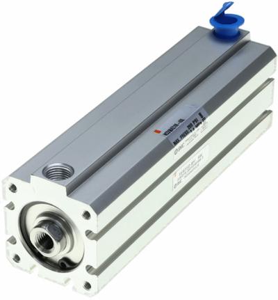 SMC Compact Cylinder: 1 1/16 in Bore Dia, 2 1/2 in Stroke Lg, Tapped Hole Mounting - Basic Mount Compact Cylinders
