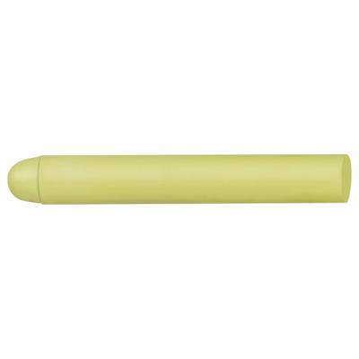 MARKAL Marking Crayon: Wax, 11/16 in Tip Wd, Medium, Yellow, 40°F to 70°F - Wax Lumber Crayons