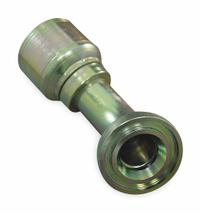 AEROQUIP Hydraulic Flange Fitting: 3/4 in Hydraulic Hose I.D., 1 in Hydraulic Flange Size, 45° Elbow (MPN 1A16FLA12). Key specifications — attr95970: 45° Elbow; attr95968: Carbon Steel; attr98911: AEROQUIP.