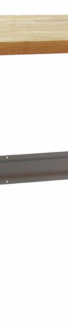 BENCHPRO Workbench: Adj Ht, Butcher Block, 72 in x 36 in, 1,600 lb Overall Load Capacity, Gray (MPN RW3672). Key specifications — Brand: BENCHPRO.