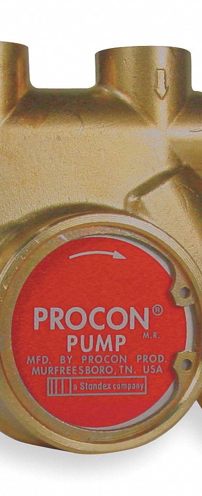 PROCON Rotary Vane Pump: Direct Drive - Carbonator Mount Rotary Vane Pump Heads