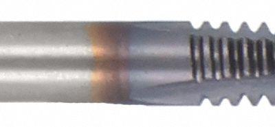 CHICAGO-LATROBE Straight Flute Tap: #2-56 UNC, H2 / 2B, 3 Flute, Plug Chamfer - General Purpose Hand Taps