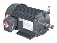 U.S. MOTORS General Purpose Motor: Rigid Base Mount, Totally Enclosed Fan Cooled, 3 hp, 200V AC (MPN U3P1HF). Key specifications — Brand: U.S. MOTORS; Nameplate Voltage @ 60 Hz: 200V AC; Full Load Current @ 60 Hz: 8.3 A; Nameplate RPM @ 60 Hz: 3,495 RPM; Motor Enclosure: TEFC.