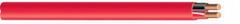 SOUTHWIRE Fire Alarm Cable: 1,000 ft Cable Lg, Riser, Riser, PVC, PVC, Red, PVC, 4 Conductors, Solid (MPN F40568-1A). Key specifications — Brand: SOUTHWIRE; Conductor Gauge: 18 AWG; Jacket Material: PVC; Solid/Stranded: Solid.