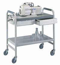 Laboratory Utility Cart: 34 7/8 in Overall Lg, 19 in Overall Wd, 36 3/8 in Overall Ht, Steel, White (MPN 8007000). Key specifications — Brand: LABCONCO; Product Type: Lab Cart; Cart Material: Steel.