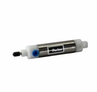 PARKER Round Air Cylinder: 1 1/2 in Bore, 6 in Stroke, Non-Repairable, Stainless Steel, SRDM (MPN 1.50DXPSRDM06.00). Key specifications — attr1122958: Rotating Rod; attr942235: Stainless Steel; attr942202: PARKER; attr942209: Aluminum; attr942227: Nose; attr942243: SRDM.
