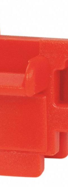 PANDUIT Modular Jack Blockout: Blockout Device, Red, RJ45 Jacks, Plastic, PSL-DCJB, 10 PK. Key specifications — Color: Red; For Use With: RJ45 Jacks; Material: Plastic; Product Type: Blockout Device; Brand: PANDUIT.