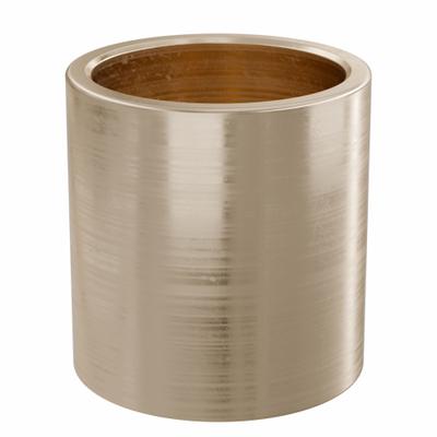 OILITE Sleeve Bearing: Bronze, SAE 841, 20 mm Bore, 24 mm OD, 25 mm Lg - Lubricated General Purpose Metallic Sleeve Bearings