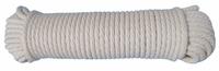 APPROVED VENDOR General Purpose Utility Rope: Braid, 1/2 in Dia, 80 lb Working Load Limit, Cotton (MPN 20TL82). Key specifications — Brand: APPROVED VENDOR; Rope Type: Static.