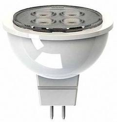 GE LAMPS Compact LED Bulb: LED, MR16, 2-Pin (GU5.3), 6.5 W Watt, 50 W Incandescent Watt Equivalency (MPN LED6.5MR1682725). Key specifications — Bulb Finish: Clear; Color Temperature: 2700K; Shatter-Resistant: No; Brand: GE LAMPS; Voltage: 12 V; Bulb Shape: MR16.