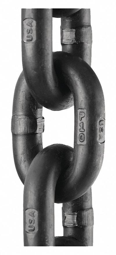 PEERLESS Straight Chain: 5/16 in Trade Size, 100 Chain Grade, Alloy Steel, Straight - Grade-100 Lifting Chains