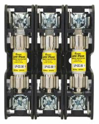 BUSSMANN Fuse Block: Open Block Design, 3 Pole, 600 V AC, Box Lug, Non-Indicating (MPN BMM603-3C). Key specifications — Brand: BUSSMANN.