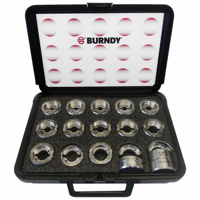 BURNDY Upper and Lower Crimping Die Set: 6 AWG to 750 kcmil Copper, YA/YS, 15 Sizes - Burndy Replacement Crimping Dies