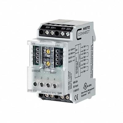 METZ CONNECT Modbus Module: C-Logline, Modbus RTU, DIN Rail Mounting, 11083913 - Modules for Metz Connect Controllers