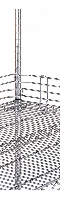 INSTOCK Wire Shelf Ledges: 18 in x 1 in x 4 in, Stainless Steel (MPN GRL18N-4S). Key specifications — Material: Stainless Steel; Color: Silver; Finish: Stainless Steel; Brand: INSTOCK; Ledge Size: 60 in.