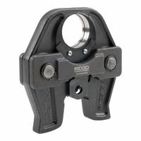 RIDGID Press Tool Jaw: 2 in Pipe, PEX/Stainless Steel, For Viega PureFlow, Std Tool Types (MPN 35343). Key specifications — attr518773: Jaws; attr518762: PEX; attr518771: Stainless Steel; attr518761: Viega PureFlow; attr518760: RIDGID.