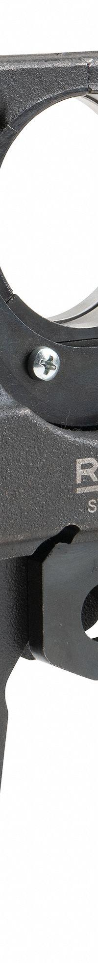 RIDGID Press Tool Jaw: 2 in Pipe, PEX/Stainless Steel, For Viega PureFlow, Std Tool Types (MPN 35343). Key specifications — attr518773: Jaws; attr518762: PEX; attr518771: Stainless Steel; attr518761: Viega PureFlow; attr518760: RIDGID.