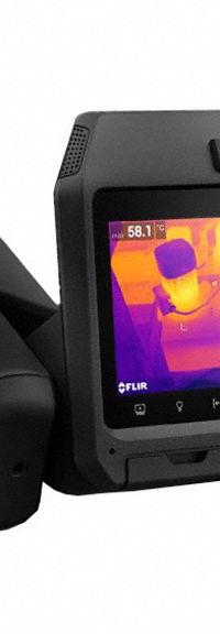 FLIR Thermal Camera: 14° x 10°, SD Card/USB/Wireless, 640 x 480, FLIR T500, Digital Display/Sound (MPN FLIR T540-42-14). Key specifications — Focus Method: Manual; Manufacturer Part Number: FLIR T540-42-14; Brand: FLIR; Field of View: 14° x 10°; Intrinsic Safety: Not Specified Intrinsically Safe; Lens Angles Included: 14°, 42°; Features_Broad: Enhanced & Dynamic Imaging.