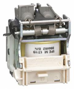 SQUARE D Shunt Trip: Shunt Trip, Powerpact H and J Frame Circuit Breakers, 0.08 A Amps, 110/130V AC (MPN S29386). Key specifications — For Use With: Powerpact H and J Frame Circuit Breakers; Includes: Screw Terminals; AC Voltage Rating: 110/130V AC; Brand: SQUARE D; Accessory Type: Shunt Trip.