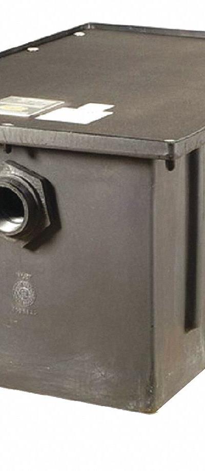 ZURN Grease Interceptor: 14 lb Capacity - Grease Interceptors