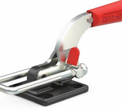 DE-STA-CO Latch Clamp: Horizontal - Horizontal U-Latch Toggle Clamps