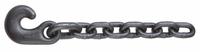 PEERLESS Straight Chain: 5/8 in Trade Size, 80 Chain Grade, Alloy Steel, Grab Hook, 18 in Overall Lg (MPN 574481018). Key specifications — Brand: PEERLESS; Hook Type Included: Grab Hook.