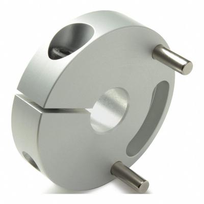 RULAND MANUFACTURING Controlflex Coupling Hub: 1.5° Angular Misalignment, 1 mm Axial Motion - Single Insert Hubs for Round Shafts