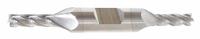 APPROVED VENDOR Square End Mill: Carbide, TiCN Coated, Double End, 4 Flute, 1/2" Mill Dia, 1" LOC (MPN 239-001102)