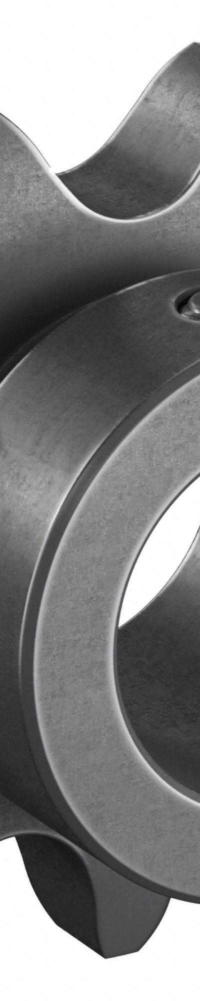 TSUBAKI Single Strand Sprocket: 60 - Size 60 Fixed-Bore Roller Chain Sprockets