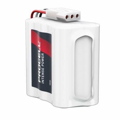 DURACELL PROCELL Disposable Battery Pack: 9V DC, 3,112 mAh Capacity, 2.25 in Ht - Fits Brand KABA ILCO