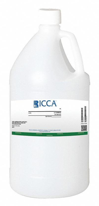 RICCA CHEMICAL Buffer - pH 7.00 - Color Coded Green: Lab, 4 L Volume, Liquid, pH 6.99 to 7.01 - pH Buffers