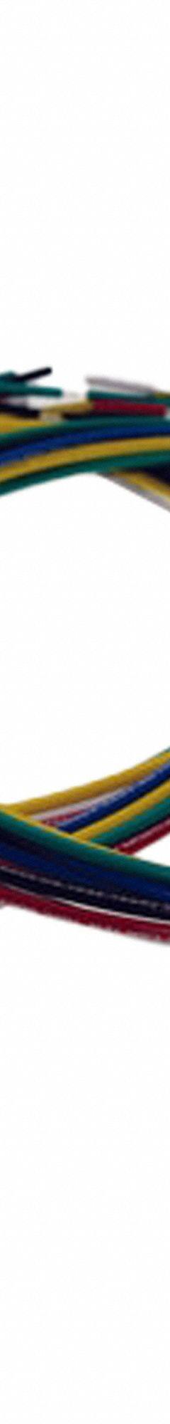 SPEED WIRING PRODUCTS Connector System: TE Connectivity, MATE-N-LOK, 6 Poles, 48 in Wire Lead Lg (MPN HD-06-4848). Key specifications — Wire Type: Hookup & Lead Wire (UL 1015); Brand: SPEED WIRING PRODUCTS; Number of Poles: 6; Voltage Rating: 600V AC; Wire Jacket Material: PVC; Current Rating: 9.5 A; Wire Color: Black; Kit Contents - Description: (1) Panel-Mountable Receptacle with Female Contacts.