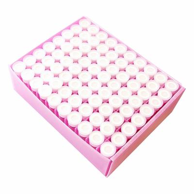 QORPAK Cleaned Vials: 40 cc, Includes Closure, Polypropylene, 27.75 mm Body Dia - Glass Sample Vials