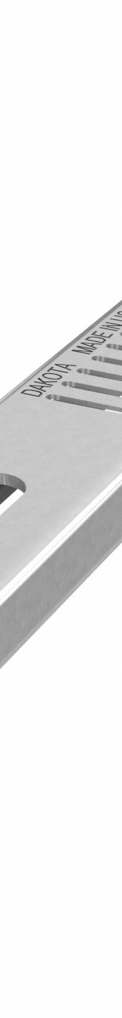 Strut Channel: Steel, Pre-Galvanized Zinc, 12 ga Gauge, Perforated Slot, 8 mm Slot Spacing (MPN DS-SS131612-30-PG/10). Key specifications — Material: Steel; Color: Gray; Finish: Pre-Galvanized Zinc; Slot Type: Narrow Slotted; Brand: DAKOTA SYSTEMS.