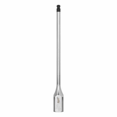 MILWAUKEE Bit Socket: 3/8 in Drive Size, Hex Tip, 3/16 in Tip Size, 6 in Overall Lg - Hex Bit Sockets