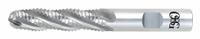 OSG Roughing End Mill: Cobalt, 6 Flute, 1-1/4" Mill Dia, 4" LOC, 6-1/2" OAL (MPN 4412500)