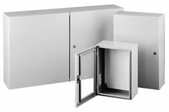 HOFFMAN Enclosure: Steel, 60 in x 36 in x 10 in, NEMA 12/13/4, Solid Cover, Hinged (MPN CSD603610). Key specifications — Closure Method: 1/4-Turn Latch; Brand: HOFFMAN; Knockouts: Not Included.