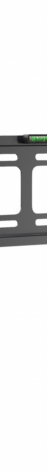 PEERLESS TV Wall Mount: Wall, Max. 88 lb, Fixed, Powder Coated, Black, For Televisions, TVFT650. Key specifications — Manufacturer Part Number: TVFT650; Finish: Powder Coated; Includes Mounting Hardware: Yes; Material: Steel; Mounting Location: Wall; Brand: PEERLESS; Color: Black.