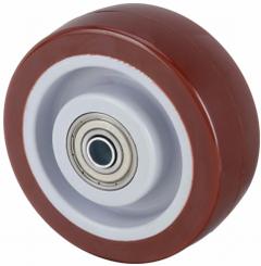APPROVED VENDOR Caster Wheel: 4 in Wheel Dia., 1 1/2 in Wheel Wd, Polyurethane, 375 lb Load Rating (MPN 26Y363). Key specifications — Brand: APPROVED VENDOR; Wheel/Tread Color: Red.