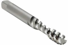 WIDIA GTD Spiral Flute Tap: #10-32 UNF, H3 / 3B, 3 Flute, Bottoming Chamfer, High Speed Steel (MPN 16014)