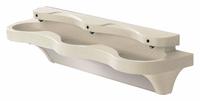 BRADLEY Bathroom Sink: Express, White Sand, Terreon®, Sensor, 84 in Overall Lg, 22 in Overall Wd (MPN S93-710). Key specifications — Series: Express; Includes: Mounting Frame and Plumbing Enclosure; Color: White Sand; Brand: BRADLEY; Sink Type: Bathroom; Material: Terreon®; Sink Material: Polymer Resin.
