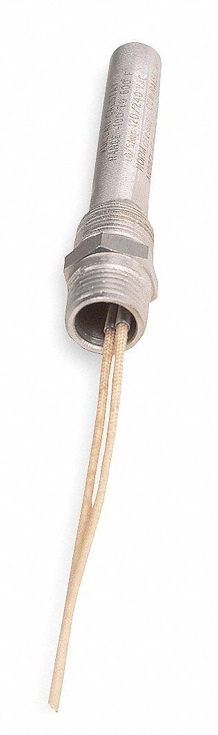VULCAN Cal-Stat Thermostat: Coupling Pipe Thread, Close on Rise, -100° to 600°F - Direct-Insertion Process Thermostats