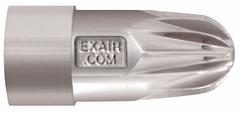 EXAIR Air Gun Nozzle: For 1909SS, Stainless Steel, 1 3/4 in Extension Lg, OSHA Pressure Compliant (MPN 1100SS). Key specifications — attr66384: Wide; attr66393: Stainless Steel; attr66401: Yes.