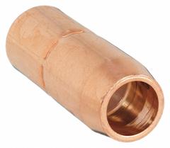 MILLER ELECTRIC Nozzle: M-Series, 5/8 in, Conical, Flush, Copper (MPN 169726). Key specifications — Insulation Type: Self-Insulated; Duty Rating: Standard Duty; Nozzle to Tip Relationship: Flush; For Contact Tip Series: M-Series; Manufacturer Part Number: 169726; Brand: MILLER ELECTRIC.