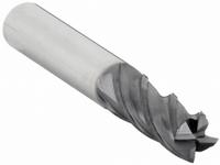 OSG Square End Mill: Carbide, TiAlN Coated, 4 Flute, 1/2" Mill Dia, 1" LOC, 3" OAL (MPN VG441-5008)