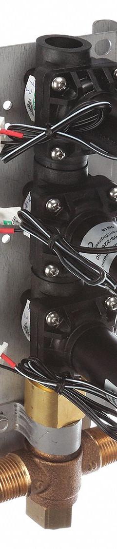 ACORN Air Control Valve: Brass/Plastic (MPN 2598-233-001). Key specifications — Material: Brass; Includes: (3) 9VDC Solenoid Op Valve Assemblies; Brand: ACORN; Product Type: Air Control Valve.