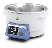 IKA Water Bath: 4 L Capacity, 180°C Max Temp, Stainless Steel, LCD, 5 1/8 in Interior Dp, Heated (MPN 20016395). Key specifications — Display Type: LCD; Heated or Refrigerated: Heated; Brand: IKA; Interior Material: Stainless Steel; Voltage: 100/120V AC.