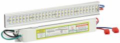 Exit Sign LED Retrofit Kit: White, Aluminum, Exit Signs, Direct Wire Bulb Base, 4.5 W Lamp Watt (MPN ZXE-5000-E-UNV). Key specifications — LED Color: White; Bulb Base Style: Direct Wire; Brand: RADIONIC HI-TECH.