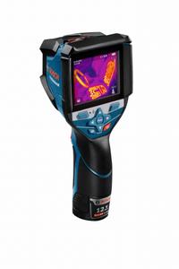 BOSCH Infrared Camera: 45° x 35°, USB/Wireless, 320 x 240, +/-2.0% of Reading Accuracy °F (MPN GTC600C). Key specifications — Focus Method: Fixed; Manufacturer Part Number: GTC600C; Brand: BOSCH; Field of View: 45° x 35°; Intrinsic Safety: Intrinsically Safe; Features_Broad: Cloud Connectivity.